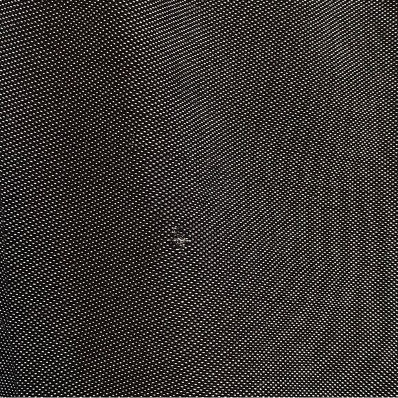 Emporio Armani Vintage Pleated Black White Wool Blend Trousers IT 42 Sz US 6 - Picture 5 of 10